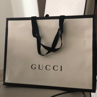 paper bag gucci original