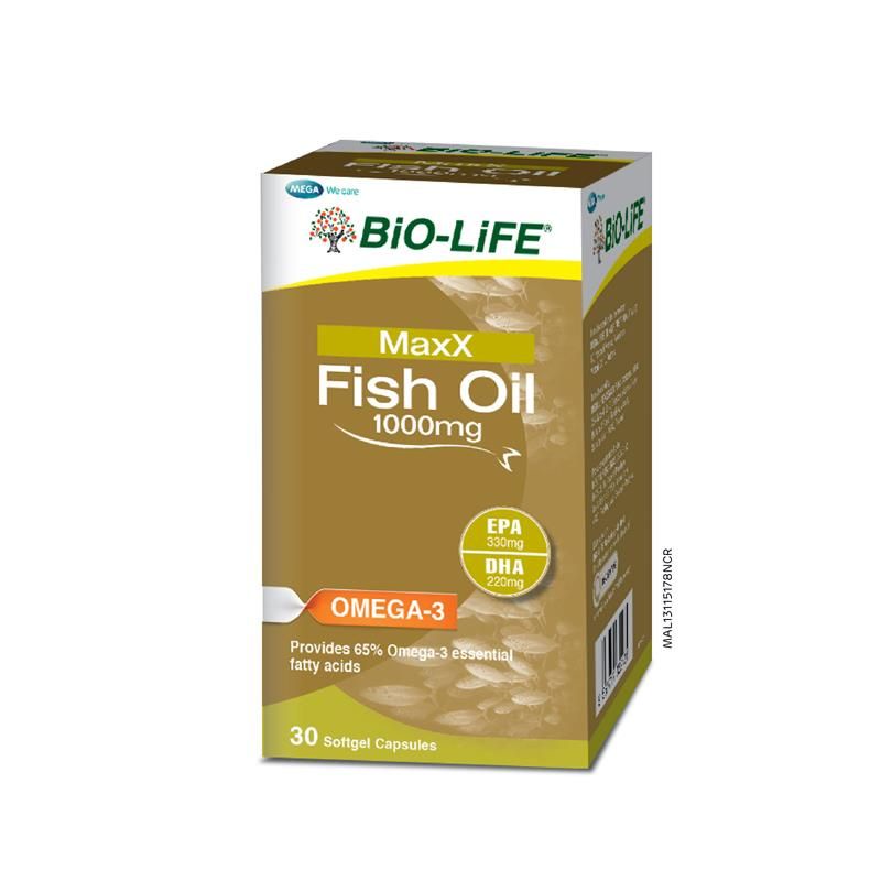 BIOLIFE MAXX FISH OIL 1000MG 30s Shopee Malaysia