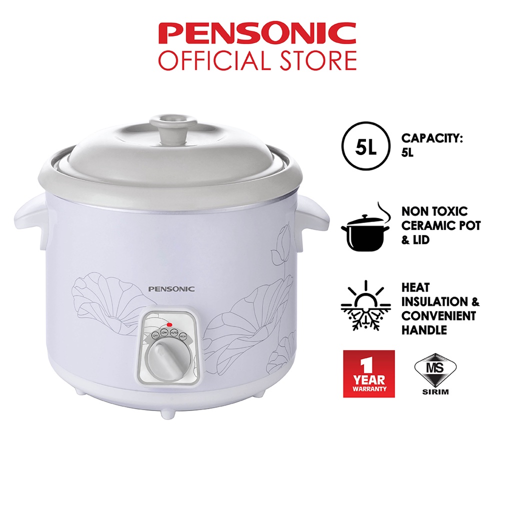 Pensonic Slow Cooker (5L) | PSC-501