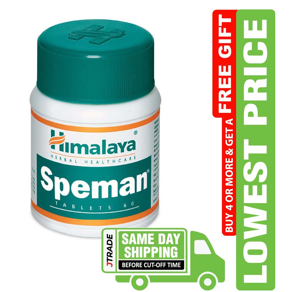 Himalaya Speman 60 Tablets Men S Wellness Original Shopee Malaysia