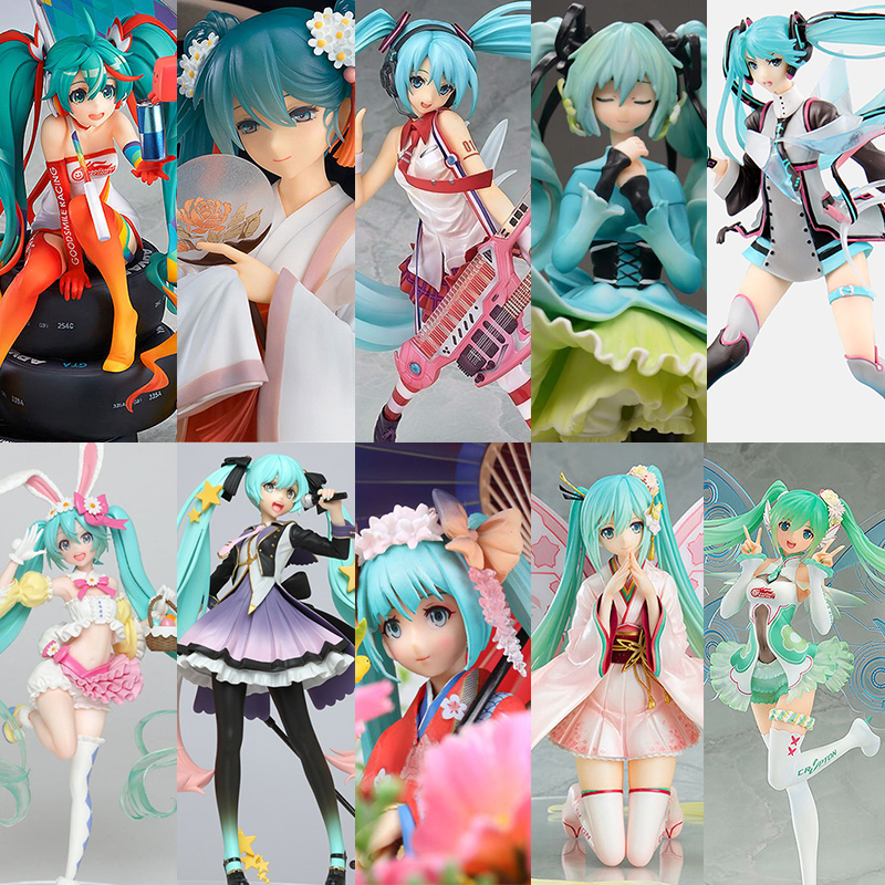 初音未来手办miku和服花衣雪初音浴衣赛车初音手办二次元模型摆件 Shopee Malaysia