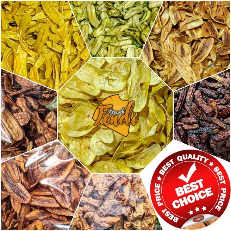 Kerepek Pisang Produk Muslim / Banana Chips [500g]