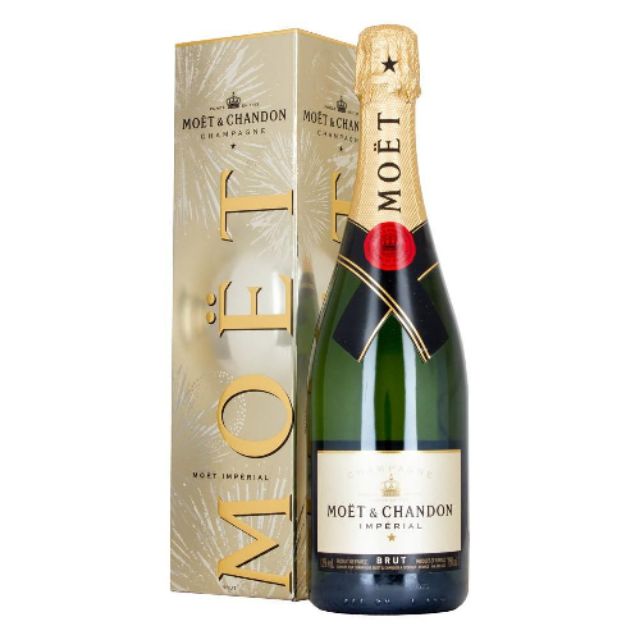 Moet Chandon Brut Imperial Champagne 750ml With Free 1 Pcs Of Champagne Glass Shopee Malaysia