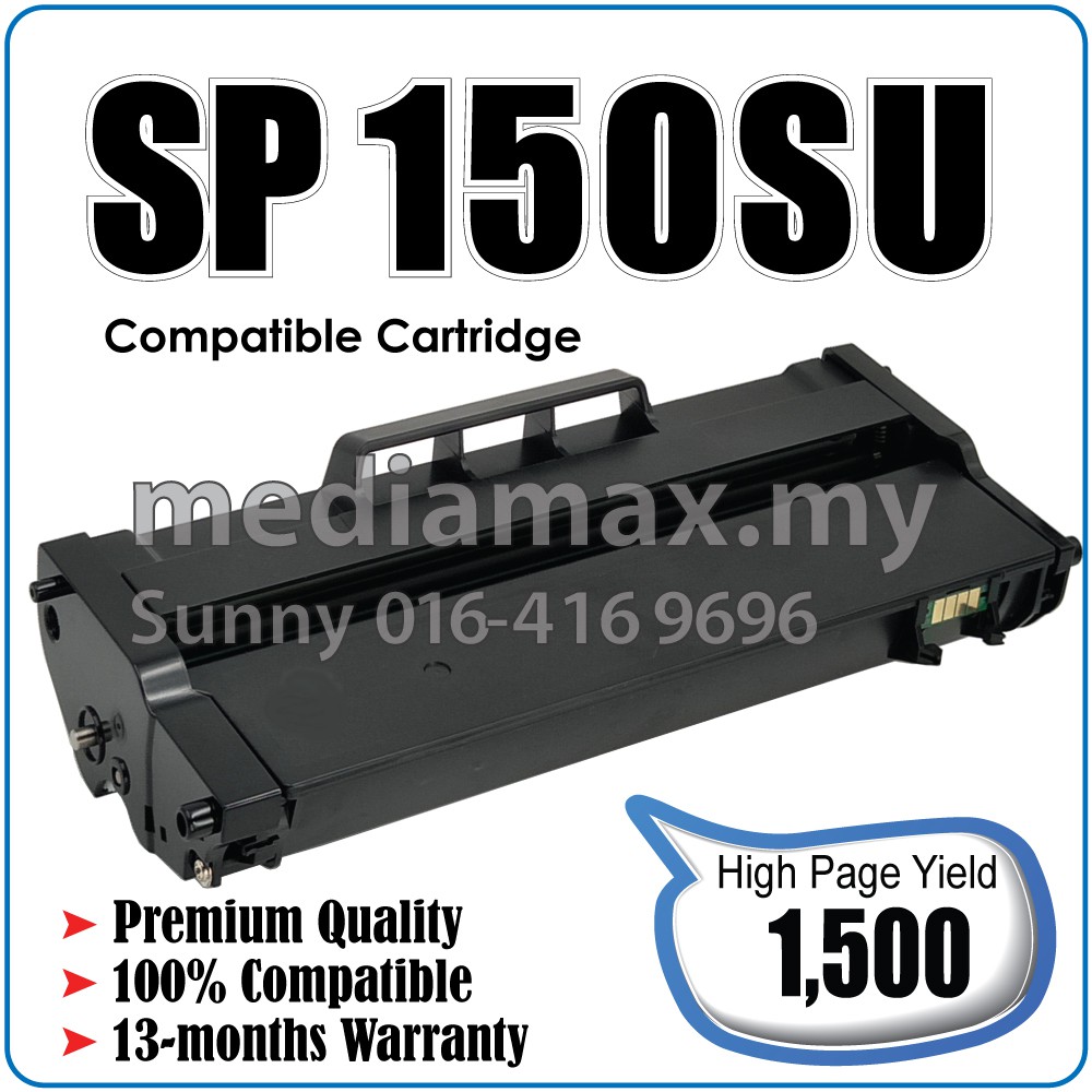 Chip De Reseteo Para Tóner Negro, Compatible Con Impresoras RICOH Aficio SP 150 Y SP 150