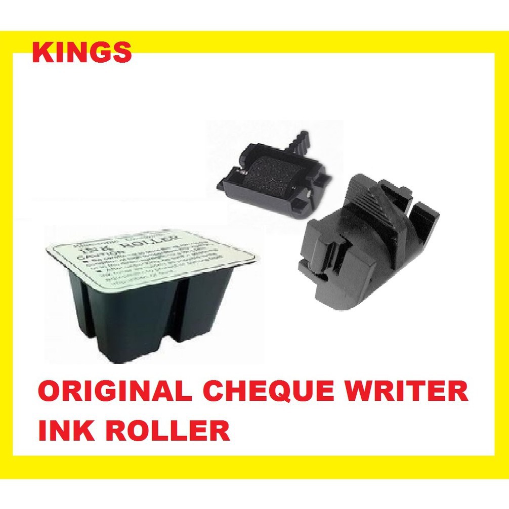 CHEQUE WRITER CHECKWRITER INK ROLLER ( ORIGINAL ) Shopee Malaysia