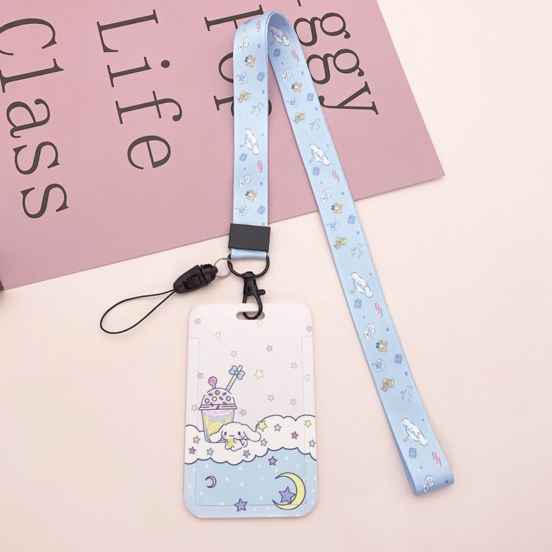 Outdoor Accessory Stock EzLink ID Staff Pass Card Holder Among Us / Marvel Kids Cartoon Lanyard Neck Strap Cover Gir ... - Image 5