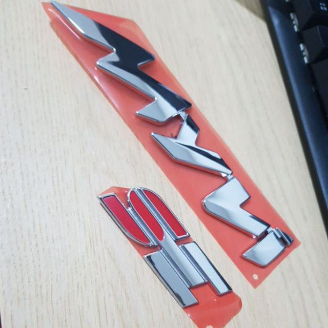 Original Perodua Alza Myvi Lagi Best Rear SE Emblem Logo 