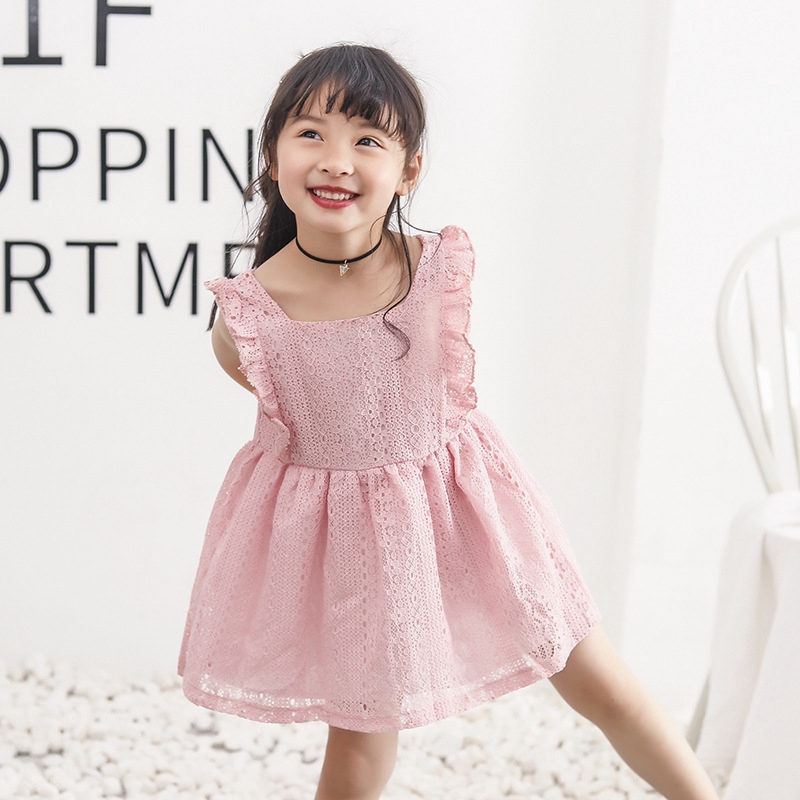 pink infant dress