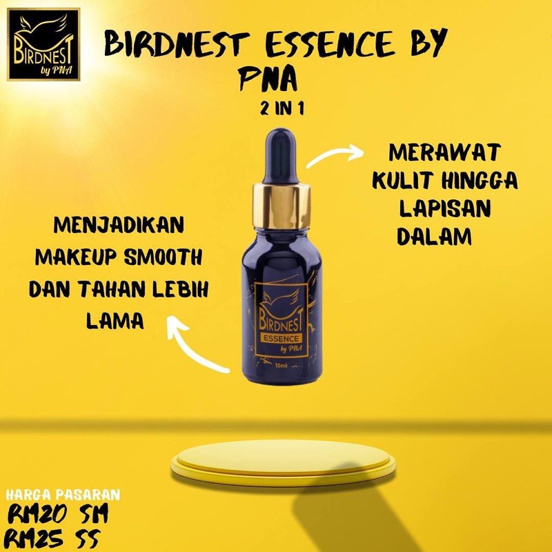 [READY STOCK] Bird Nest Essence original from HQ with QR Code Shopee