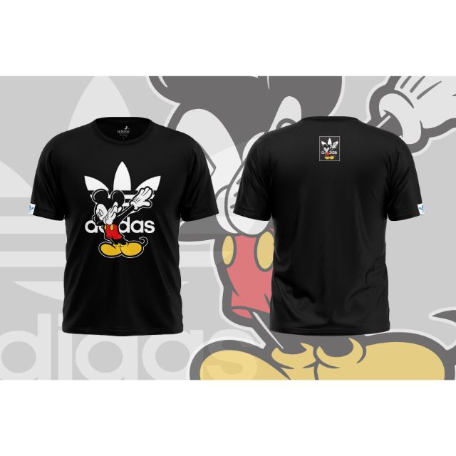 mickey mouse adidas shirt