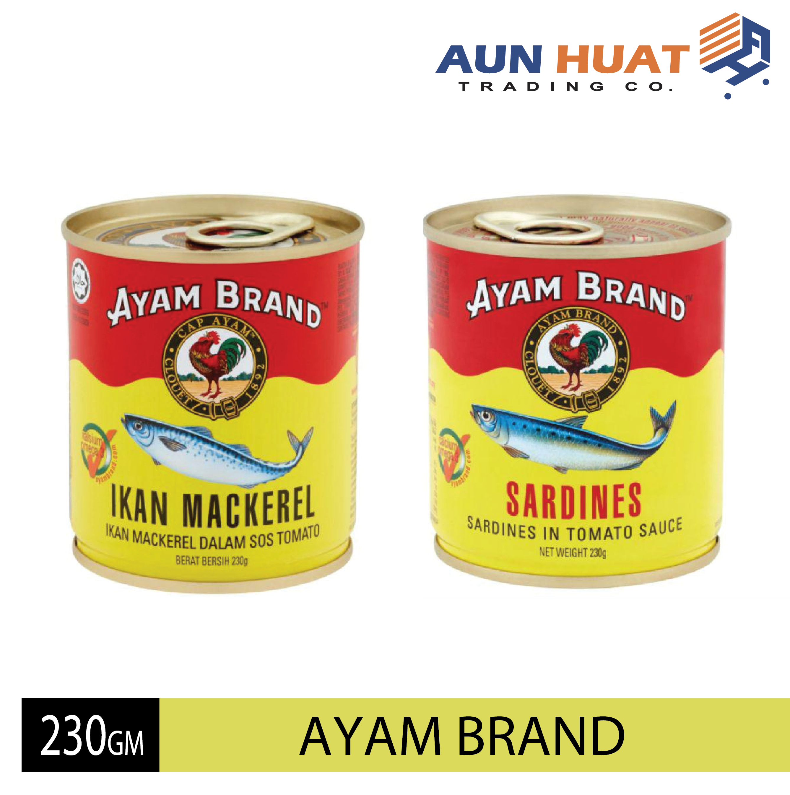 Buy Ayam Brand Sardine Mackerel 230gm Seetracker Malaysia