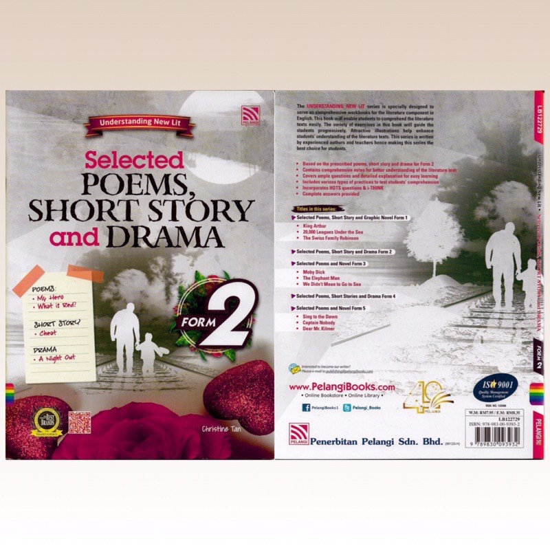 Pelangi Understanding New Lit Selected Poems Short Story And Drama Form 2 Shopee Malaysia