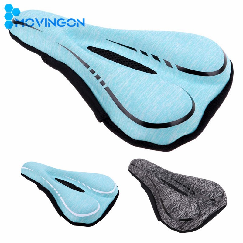 Mg Bike Seat With Memory Foam Comfortable Exercise Bicycle Saddle