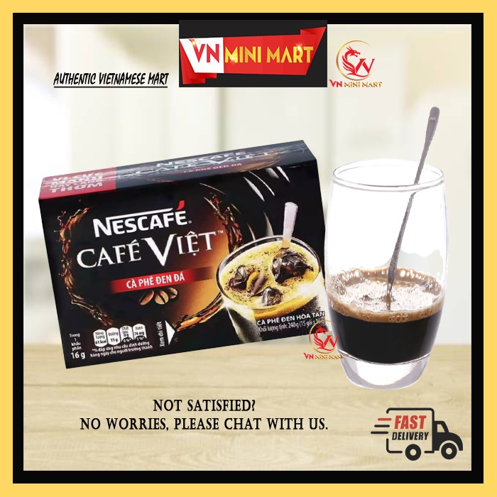 [EXP 21/10/2022] Nescafe Cafe Viet Ca Phe Den Da Vietnamese Coffee
