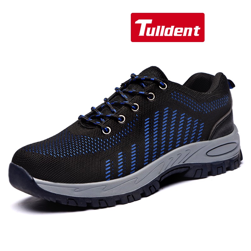 Tulldent Men ESD Safety Shoes Steel Toe Antipuncture Lightweight