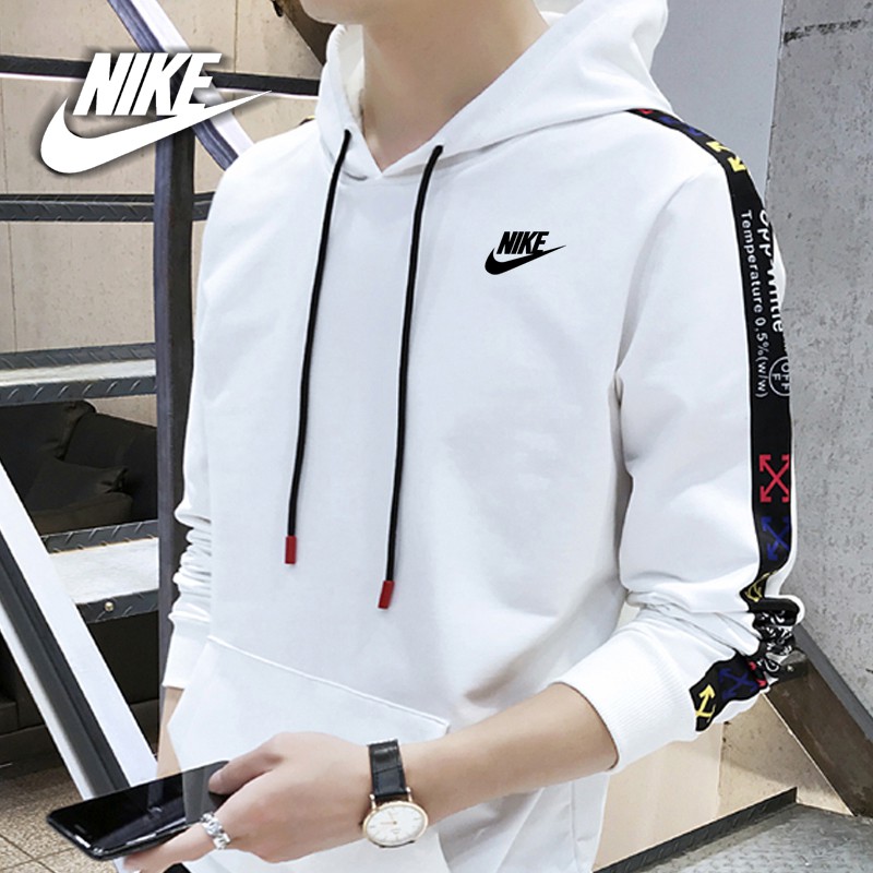 nike hoodie with long neck