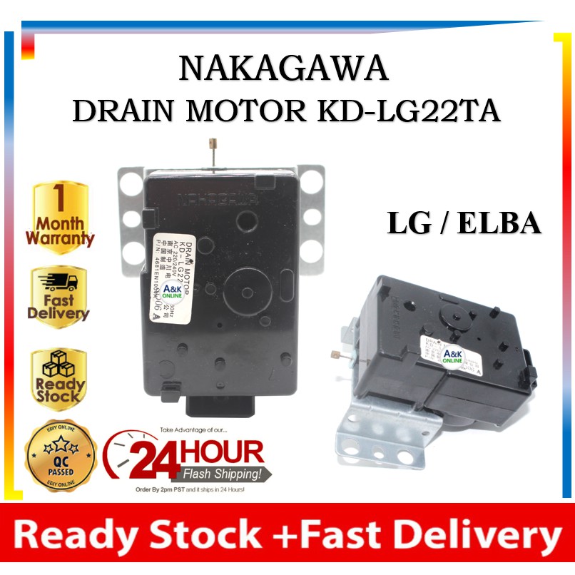 Lg Elba Drain Motor Replacement Kd Lg22ta Washing Machine Spare Parts Shopee Malaysia