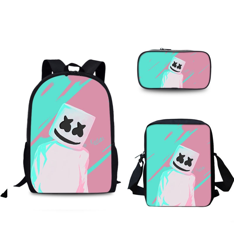 marshmallow bookbag