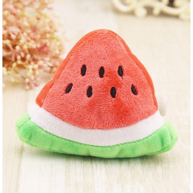 watermelon cat plush