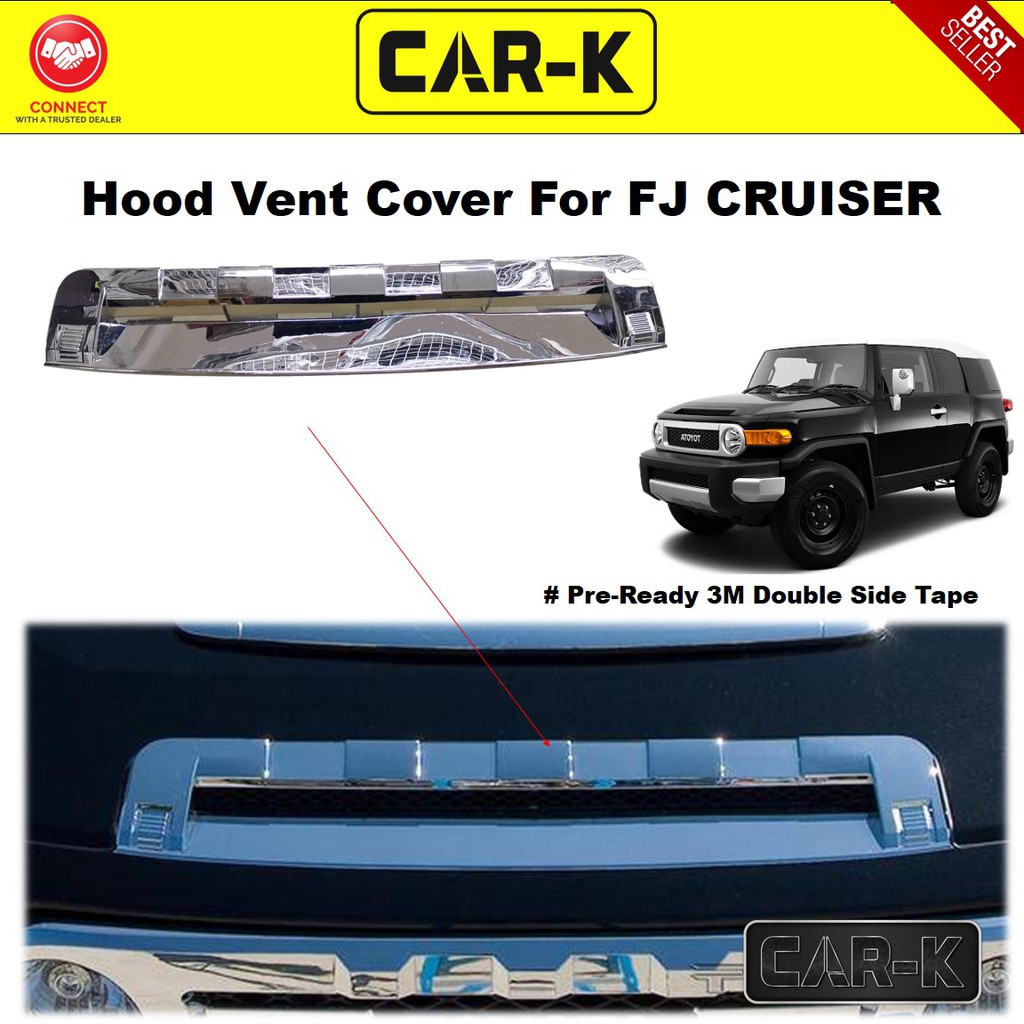 fj cruiser hood trim