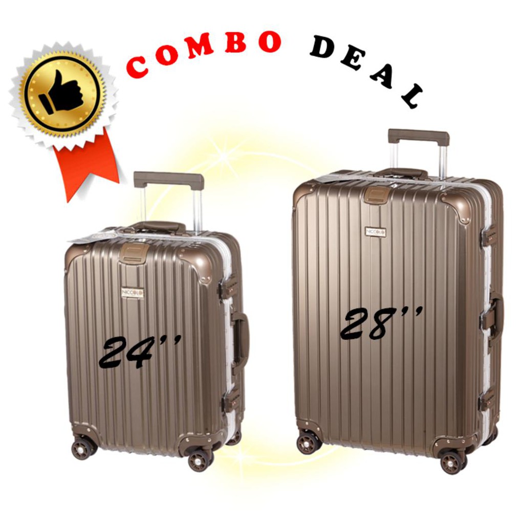 titanium luggage