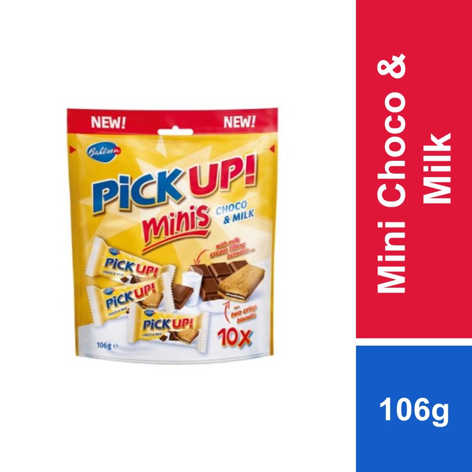PICK UP MINIS CHOCO MILK 106G
