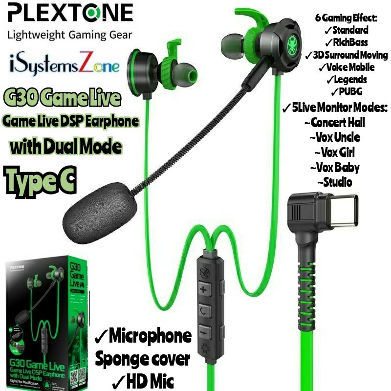 plextone g30 type c