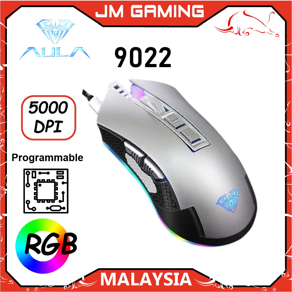 AULA 9022 RGB Gaming mouse | Shopee Malaysia