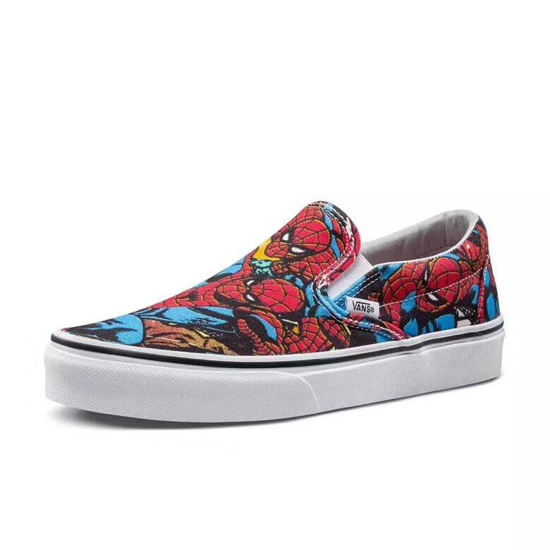 vans marvel spiderman shoes