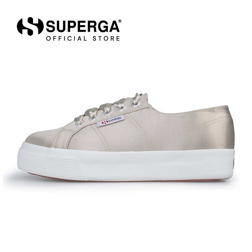 superga satin beige