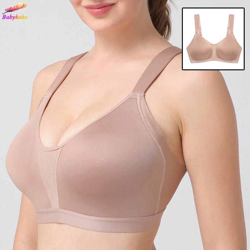 plus size full coverage sports bra