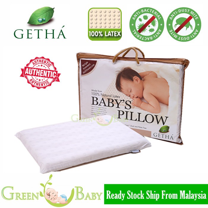Getha Baby Natural Latex Pillow 6m 45x31x4cm Shopee Malaysia