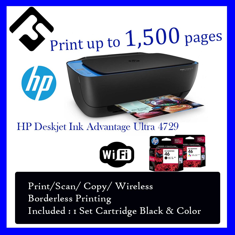 install printer hp deskjet ink advantage ultra 4729