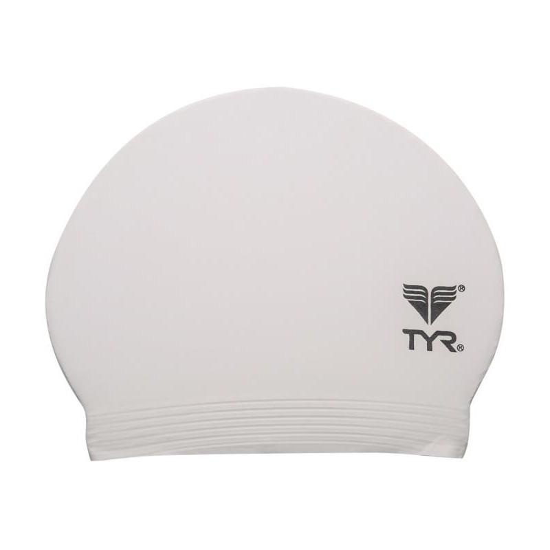 beige swim cap
