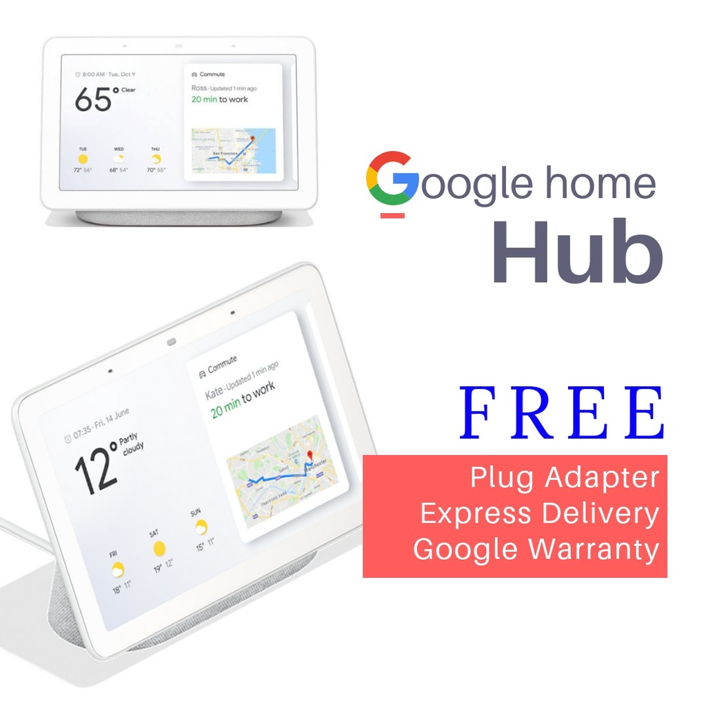 Ready Stock New Google Nest Hub Google Home Hub Shopee Malaysia