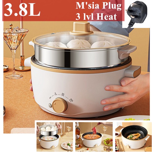 New Design 3.8L Multifunctional non-stick electric pot cooker