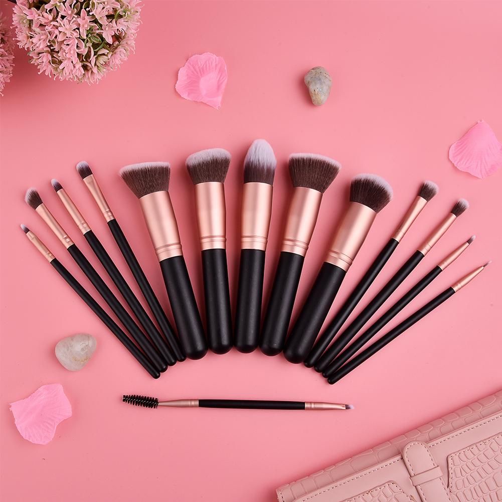 STSB1022 EYE BROW/EYE CREASE/POWDER BRUSH SET (BLACK) Shopee Malaysia