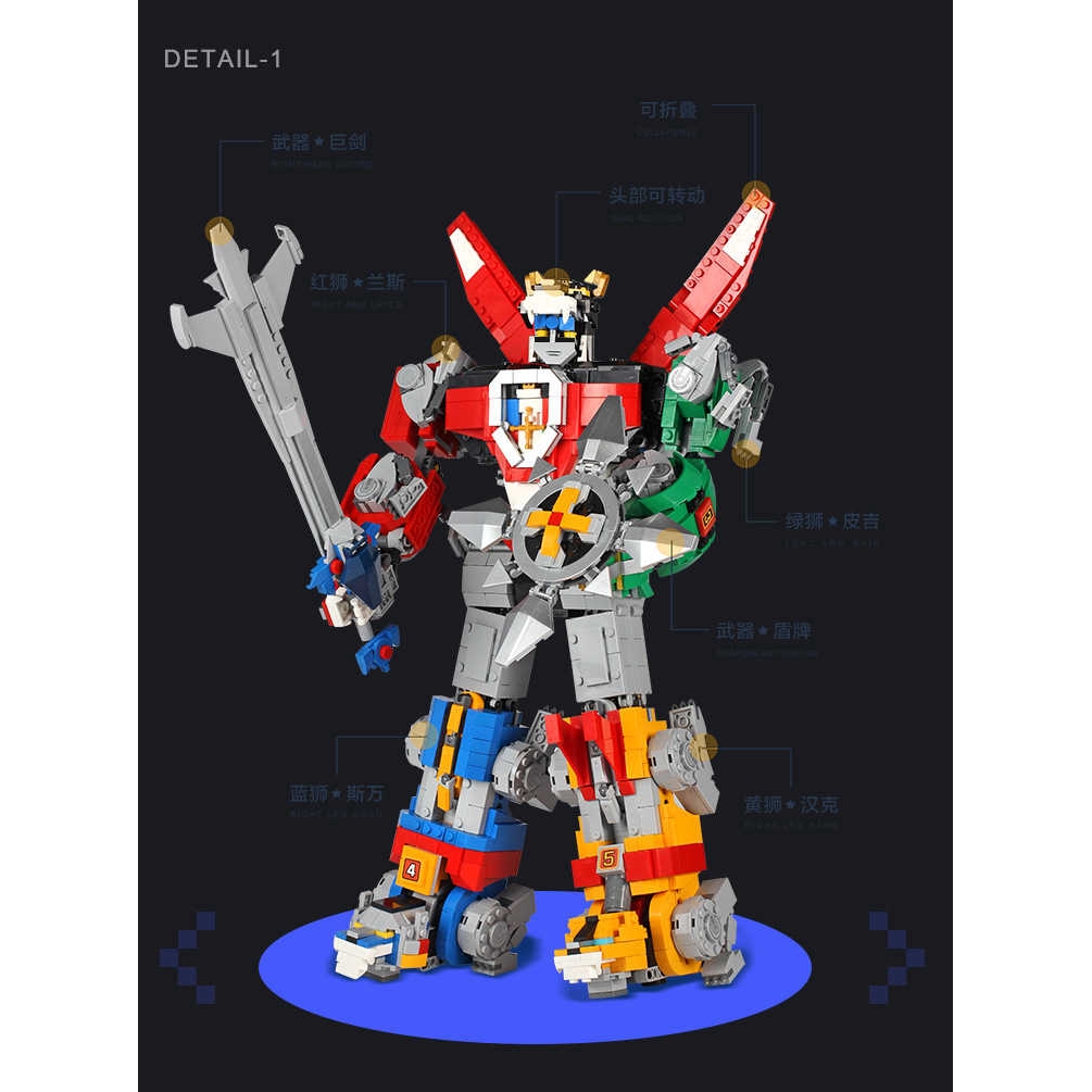 voltron robot toy