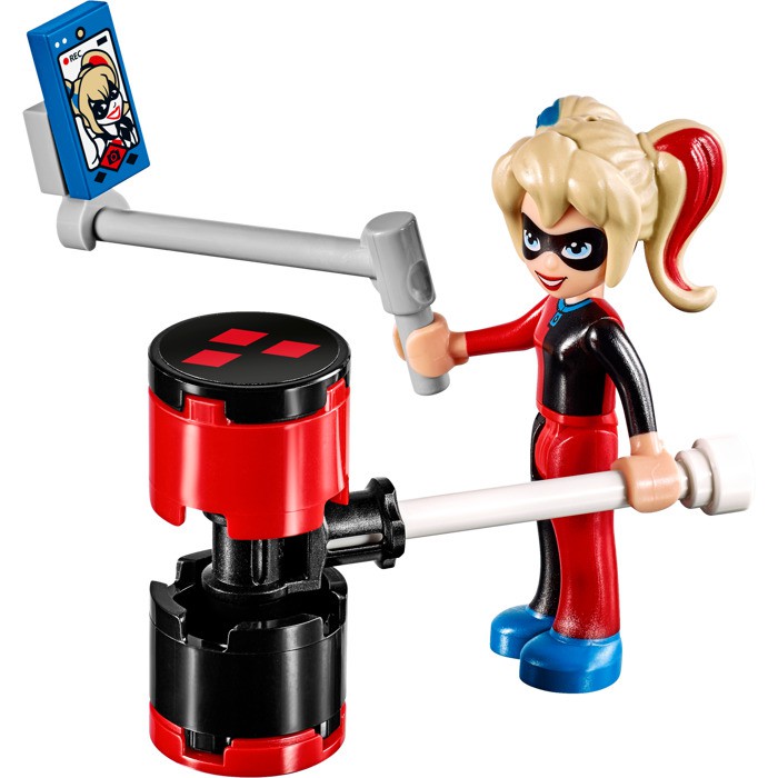 Dc Super Hero Girls Harley Quinn Bedroom Set With Exclusive