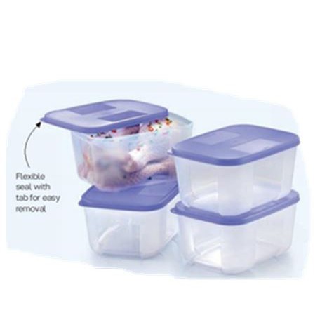 Ready Stock / Tupperware FreezerMate Small II 650ml-700ml Purple