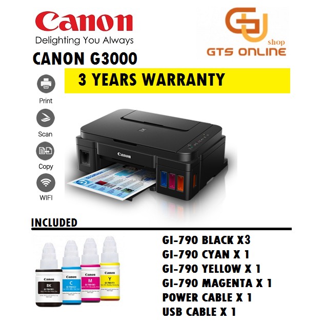 Canon g3000 настройка wifi