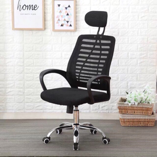UPGRADE VERSION Ergonomic Breathable Mesh Large Swanky with Headrest