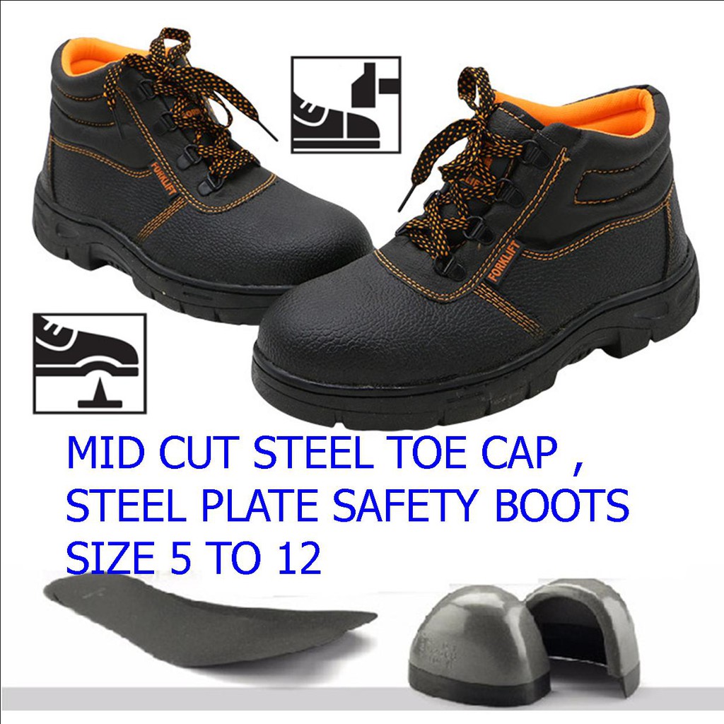 saiz kasut safety boot