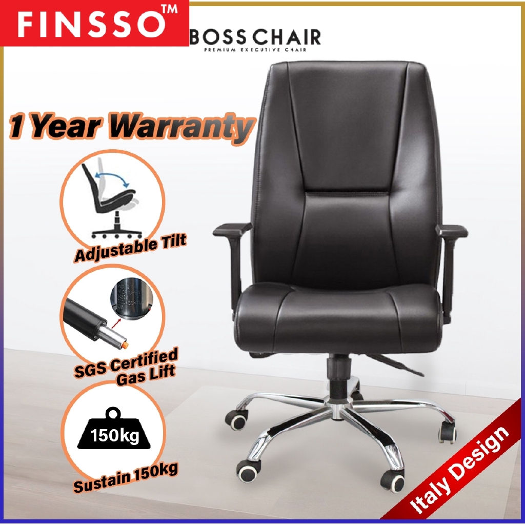 FINSSO: PU Leather Office Chair MODEL 292 Executive Director chair