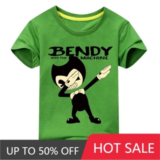 2019 Children Clothes T Shirts Cute Bendy And The Ink Machine T Shirt Tee For Boys Girls Short Sleeve T Shirt Tee Tops Shopee Malaysia - ink bendy shirt roblox