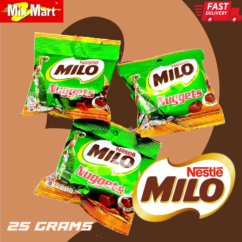 Ready Stock 25gram Nestle Milo Nuggets