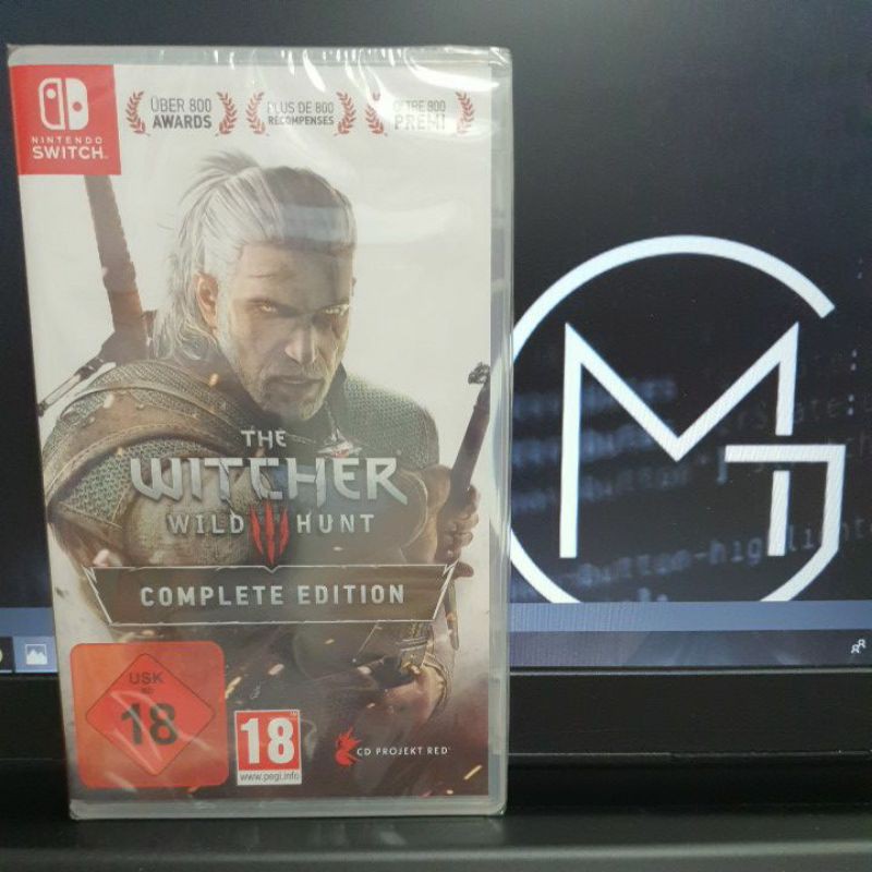 Nintendo Switch The Witcher 3 Wild Hunt Complete Edition 巫师 3 狂猎 完全版 中英文版 Eng Chi Ver Shopee Malaysia