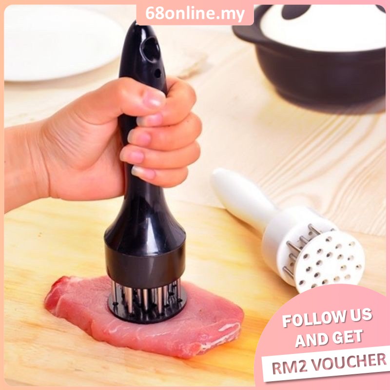 [Johor Seller] Kitchen Tools Hot Sale Top Quality Profession Meat Meat Tenderizer Needle With Stainless Steel Kitchen