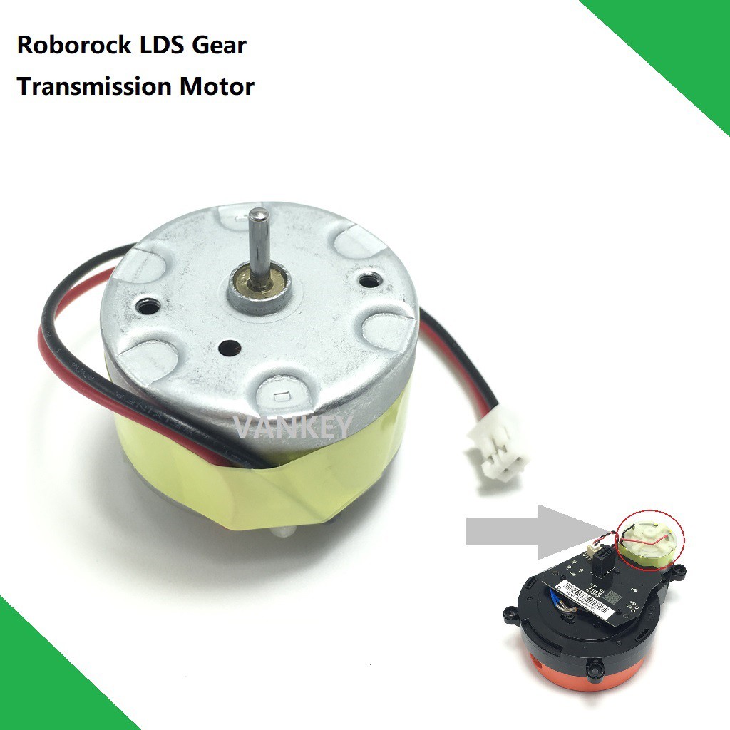 Lds Gear Transmission Motor For Xiaomi Roborock Vacuum Cleaner S50 S51 S55 Parts Shopee Malaysia