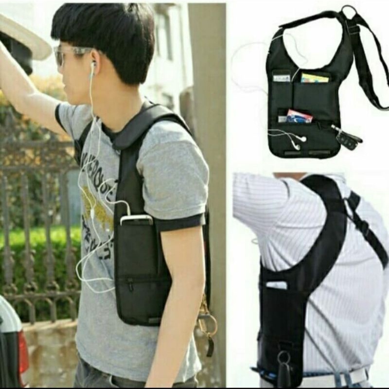 Multifunctional SWAT Police Bag Gadget Vest Multipurpose Sling Bag